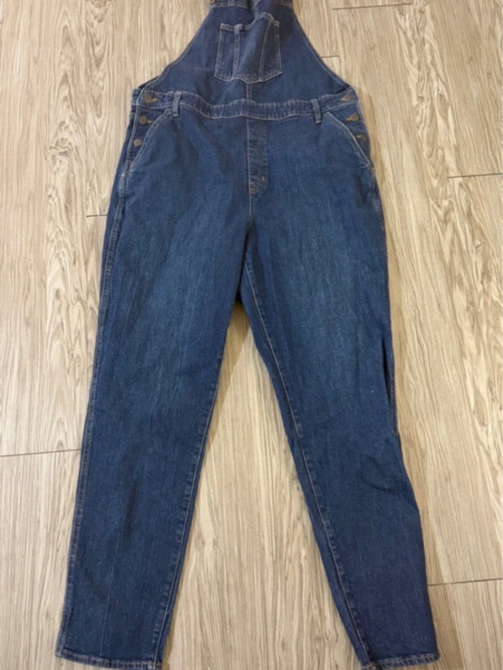 Old Navy Dark Blue Denim Women's Overalls